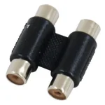 Szezonális akció OMNITRONIC Adapter 2xRCA(F)/2xRCA(F) 10x 10db egy csomagban