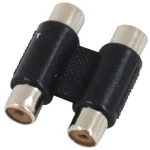 OMNITRONIC Adapter 2xRCA(F)/2xRCA(F) 1 db Ingyenes szállítás
