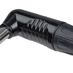 REAN Mono 6,3mm JACK, derékszögű fekete ház, ónozott érintkezők, ömlesztett csomagolás Különleges ajánlat