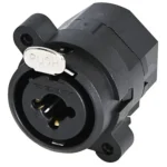 Outlet REAN 3P XLR - 6,3 mm sztereó jack COMBO mama csatlakozóaljzat