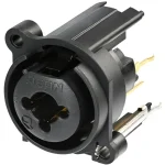 REAN 3P XLR - 6,3 mm sztereó jack COMBO mama csatlakozóaljzat, Jack és földkontaktus Biztonságos vásárlás