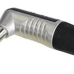 REAN Mono 6,3mm JACK, derékszögű krómozott ház, ónozott érintkezők, ömlesztett csomagolás Olcsó