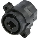 REAN 3P XLR - 6,3 mm sztereó jack COMBO mama csatlakozóaljzat Népszerű