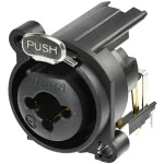 REAN 3P XLR - 6,3 mm sztereó jack COMBO mama csatlakozóaljzat Gyors kiszállítás