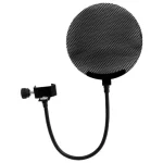 Népszerű OMNITRONIC - Microphone-Pop Filter metal black
