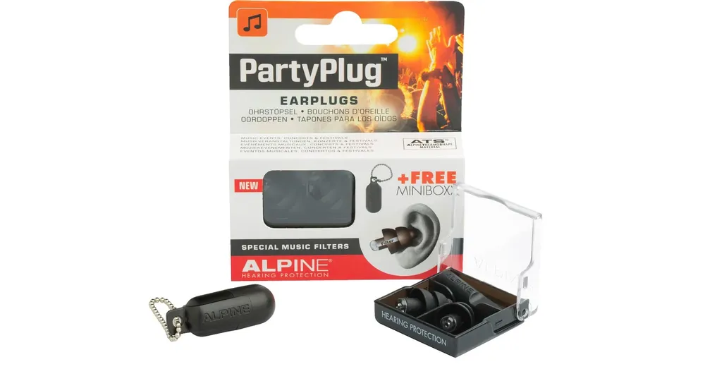 Alpine - PartyPlug füldugó fekete Vedd meg most