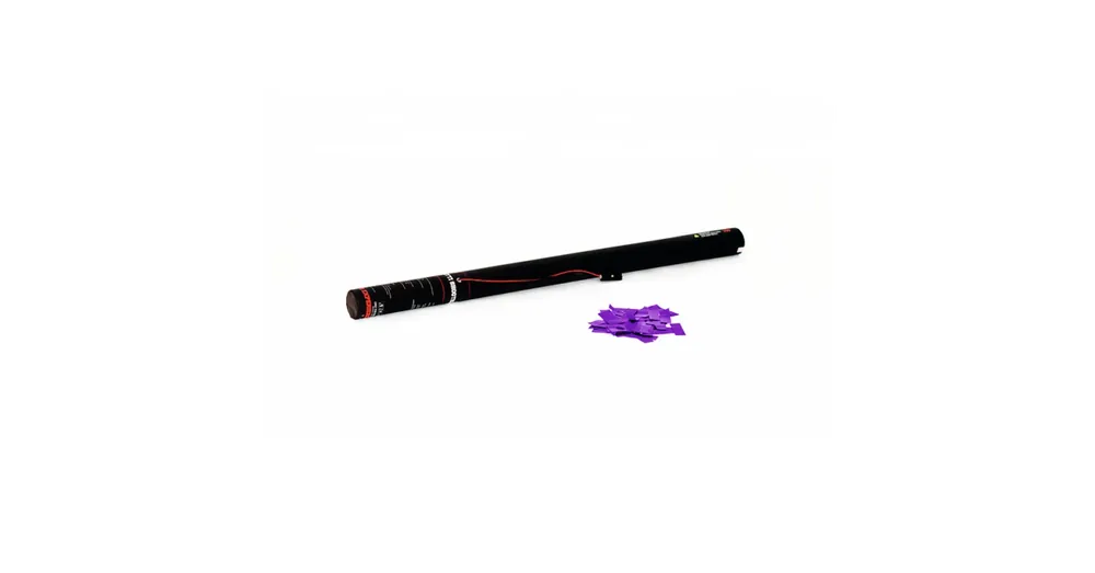 TCM FX - Electric Confetti Cannon 80cm purple Outlet