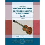 Olcsó Carcassi, Matteo, Tokos Zoltán- 25 etűd gitárra