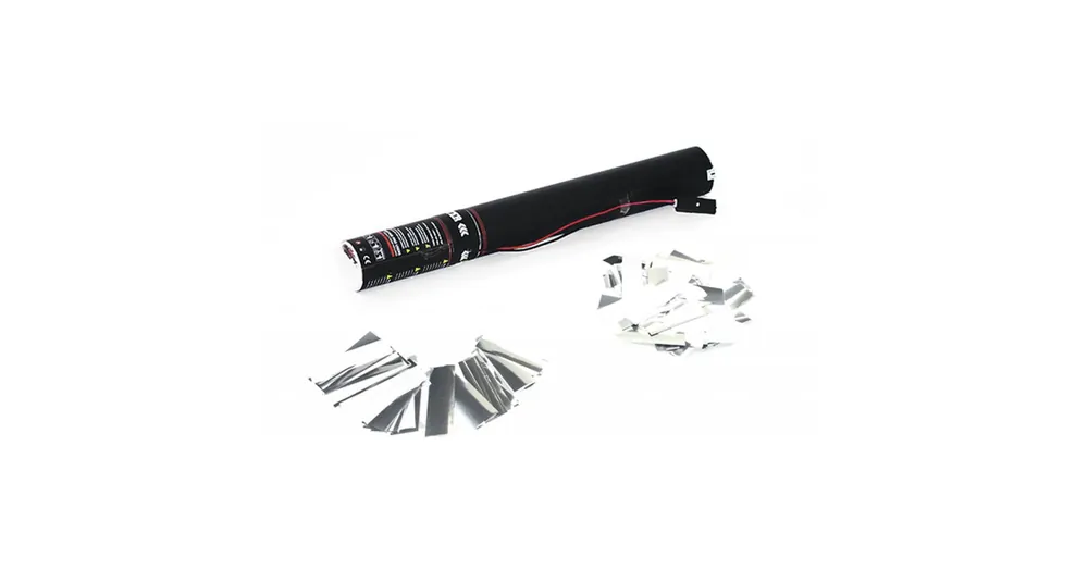 Vedd meg online TCM FX-Electric Confetti Cannon 50cm white silver