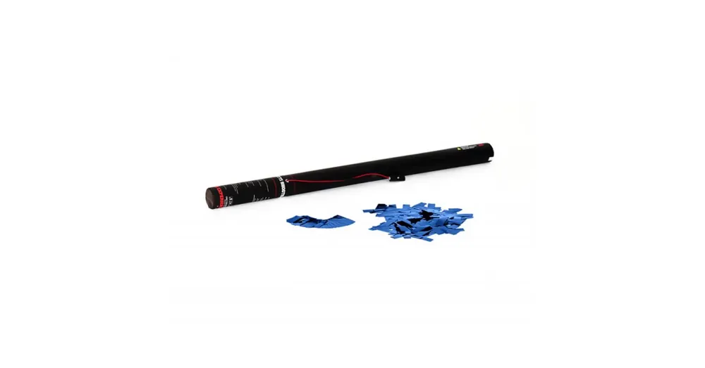 Alacsony ár TCM FX Electric Confetti Cannon 80cm, blue metallic