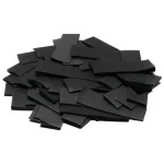Végkiárusítás TCM FX Slowfall Confetti rectangular 55x18mm, black, 1kg