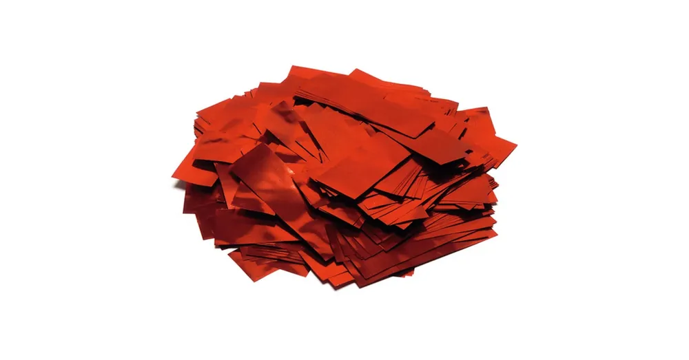 Expressz kézbesítés TCM FX Metallic Confetti rectangular 55x18mm, red, 1kg