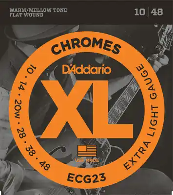 D'Addario chromes 010-048 Extra light - készlet Újdonság