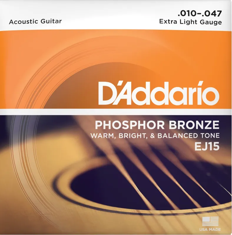 D'Addario phosphor bronze 010-047 -Extra light -készlet Expressz szállítás
