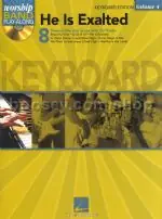 Legnépszerűbb Worship Band Play-Along Vol.4 : He Is Exalted-vallásos dalok CD melléklettel