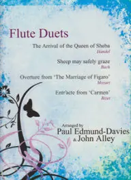 Paul Edmund-Davies,John Alley:Flute Duets (Handel,Bach,Mozart,Bizet) Expressz szállítás