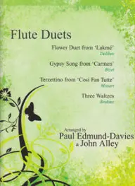 Paul Edmund-Davis,John Alley:Flute Duets (Delibes,Bizet,Mozart,Brahms) Gyors kiszállítás