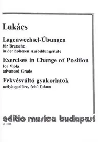 Szuper ajánlat Lukács Pál:Fekvésváltó gyakorlatok mélyhegedűre, felső fokon