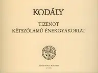 Kodály Zoltán: 15 kétszólamú énekgyakorlat Ingyenes szállítás