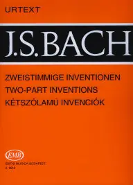 Olcsóbb Johann Sebastian Bach:Kétszólamú invenciók-zongorára