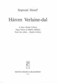 Szuper ajánlat Soproni József:Három Verlaine-dal