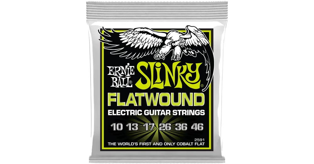 Ernie Ball - Flatwound 10-46 Elektromos gitárhúr készlet Ajánlat