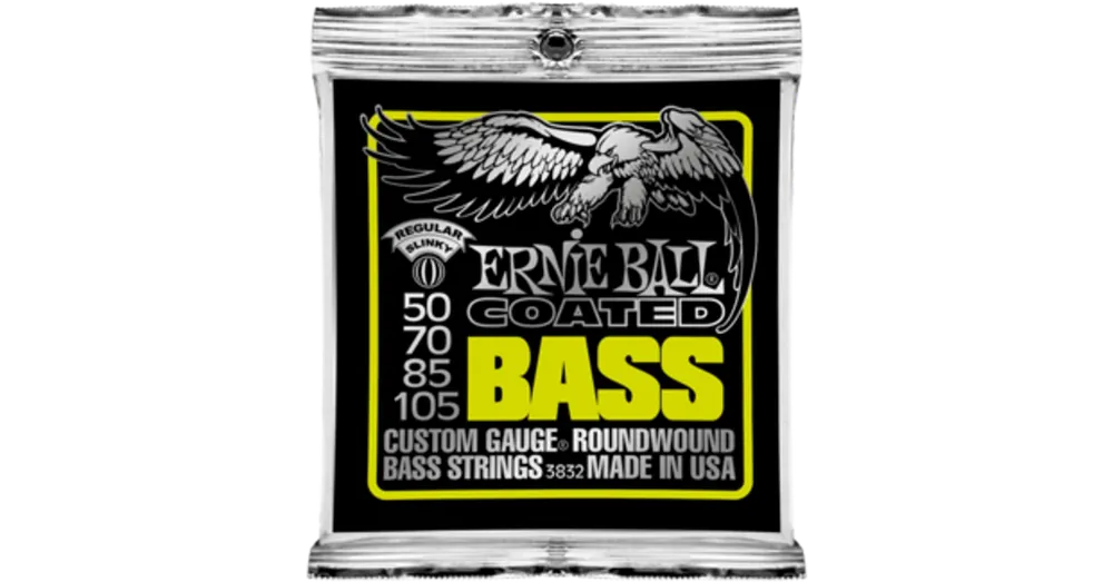 Ernie Ball - Coated Regular Slinky Bass 50-105 Basszusgitárhúr készlet Ingyenes szállítás