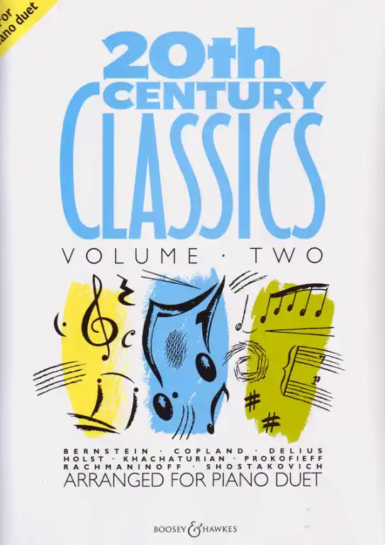 Ingyenes szállítás 20th Century Classics Vol.2-négykezes zongoradarabok