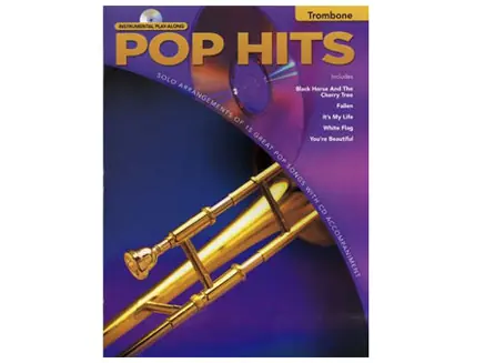 Instrumental Play-Along- CD - POP HITS - Trombone Azonnali szállítás