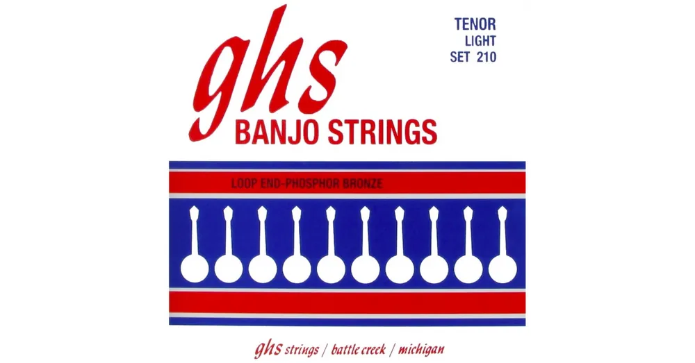 Árengedmény GHS - GHS-210 tenor banjo húr foszfor-bronz