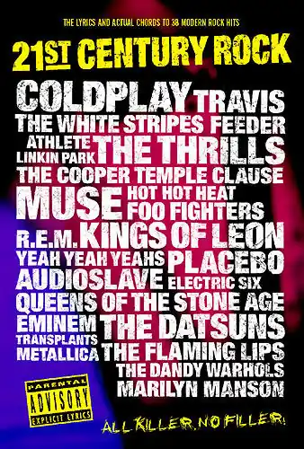 21st Century Rock Chord Songbook 4 Parental Advisory Explicit Lyrcs Vedd meg online