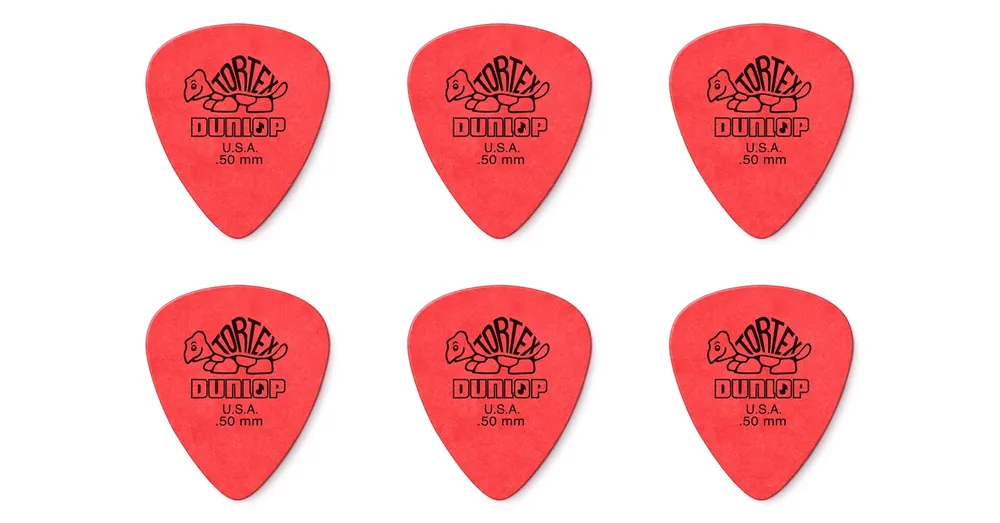 Dunlop - 418R50 Tortex Standard gitár pengető 6 db Prémium