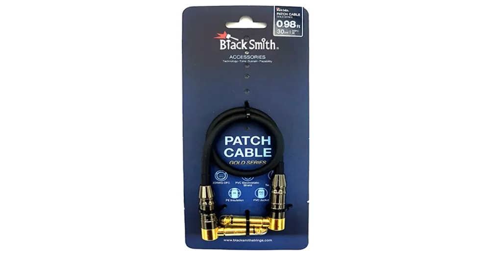 BlackSmith - BS-GSFPC-30 Gold Series lapos patch kábel, 30cm Kihagyhatatlan ajánlat