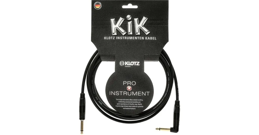 Klotz - KIKKG4.5PRSW gitár és jelkábel 4,5 m Nézd meg most