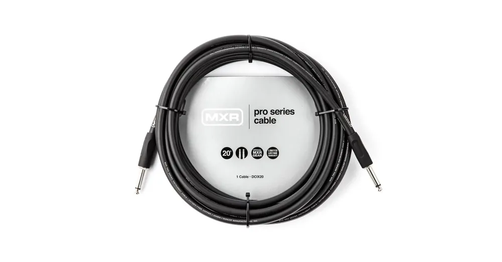 Bestseller Dunlop-MXR - DCIX20 Pro hangszerkábel /egyenes-egyenes/ 6,1m