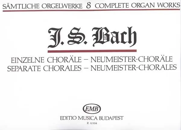 J.S.Bach: Separate Chorales Vásárlói kedvenc