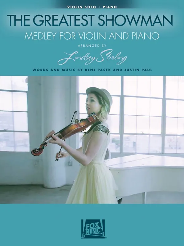 Szuper akció Lindsey Stirling Arranged By The Greatest Showman - Madley for Violin and Piano
