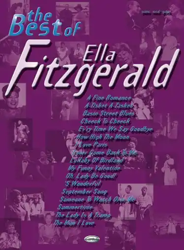 Árcsökkenés The Best of Ella Fitzgerald-piano-vocal-guitar
