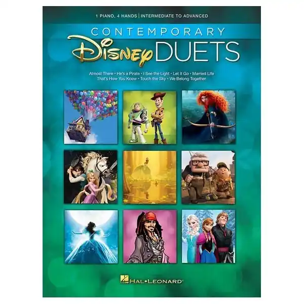 Disney zongora négykezes kotta-Contemporary Disney Duets Utolsó esély
