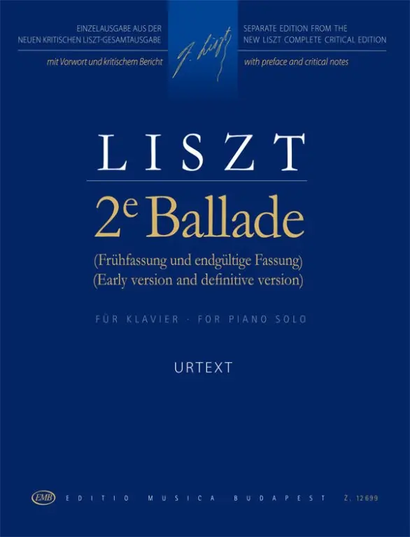 Kihagyhatatlan ajánlat Liszt Ferenc: 2e Ballade