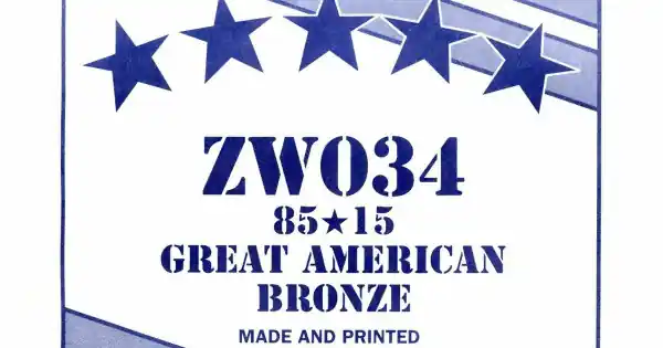 Vedd meg online D'Addario "GREAT AMERICAN BRONZE"tekercselt 85/15 bronzbevonatosakusztikus gitár D húr/ZW034/