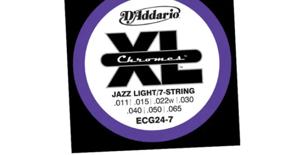 D'Addario ECG24-7 7-húros készlet Ne maradj le