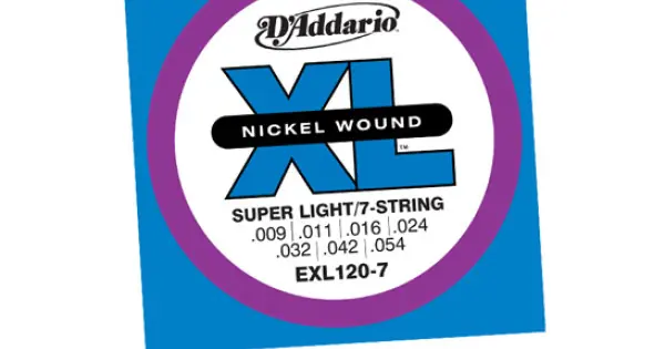 Rendeld meg most D'Addario EXL120-7 7-húros készlet