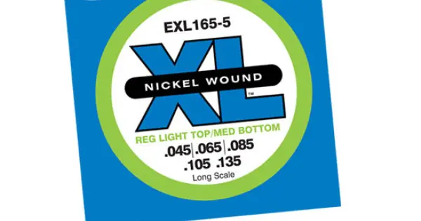 D'Addario EXL165-5 45-135 készlet Újdonság
