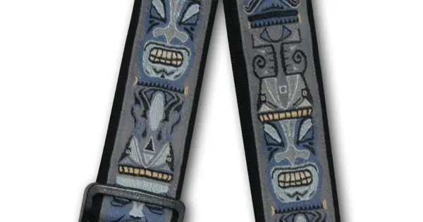 Olcsó D'Addario Planet Lock nylonszövet gitárpánt Tiki(50PLA02)