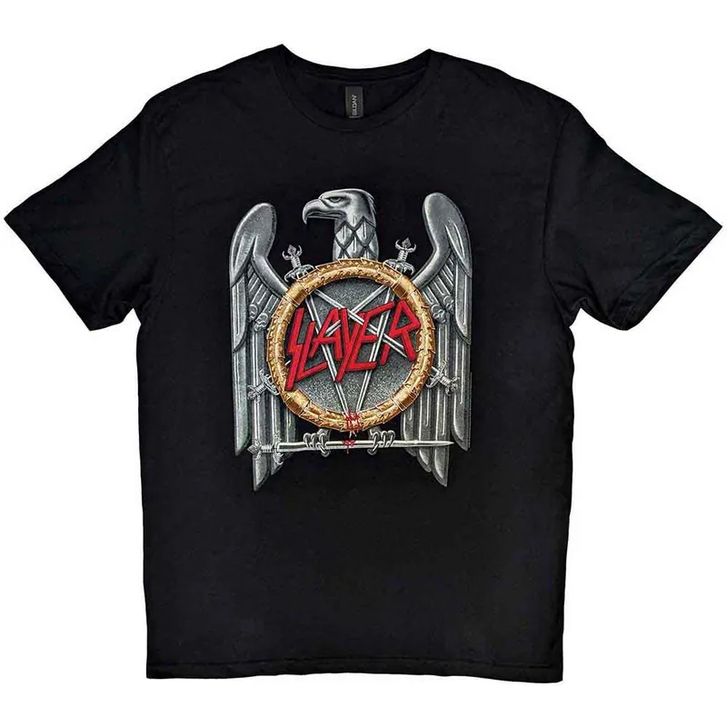 SLAYER: SILVER EAGLE Unisex Póló Népszerű