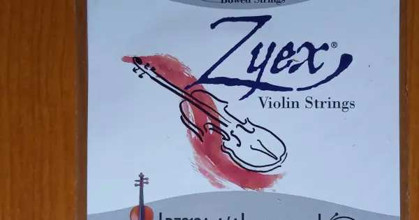 D'Addario Zyex tekercselt alumínium bevonatos hegedû D húr medium /régebbi csomagolás/ Kiárusítás