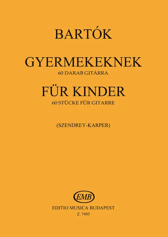 Bestseller Bartók Béla: Gyermekeknek