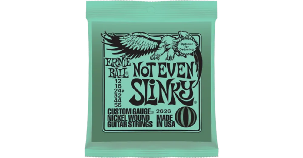 Ernie Ball - Nickel Wound Not Even Slinky 12-56 Elektromos Gitárhúr készlet Expressz szállítás