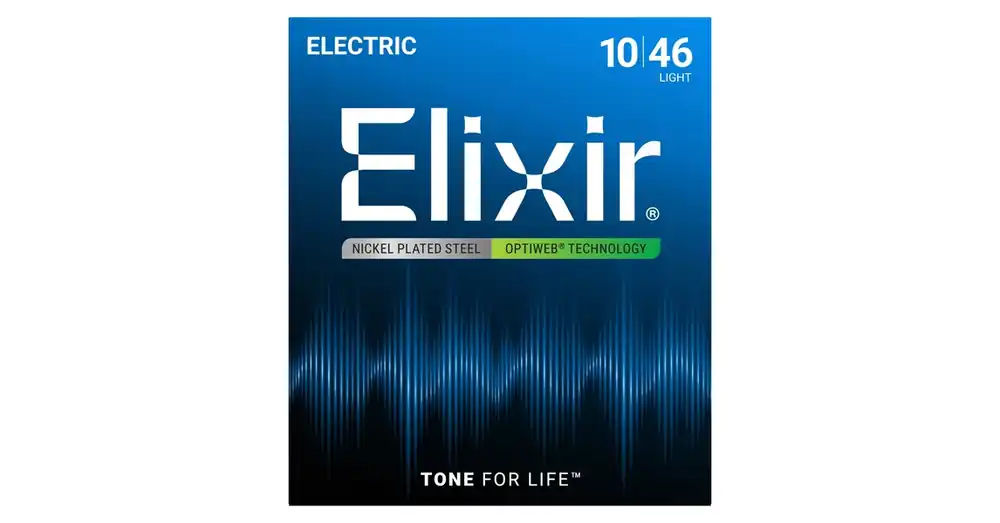 Elixir - OPTIWEB Coating Light 10-46 elektromos gitárhúr Expressz szállítás